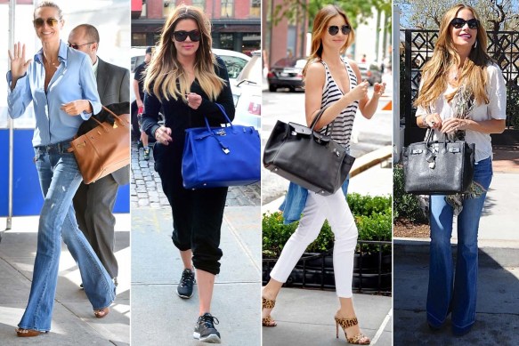Hermès Birkin Tasche Heidi Klum Miranda Kerr