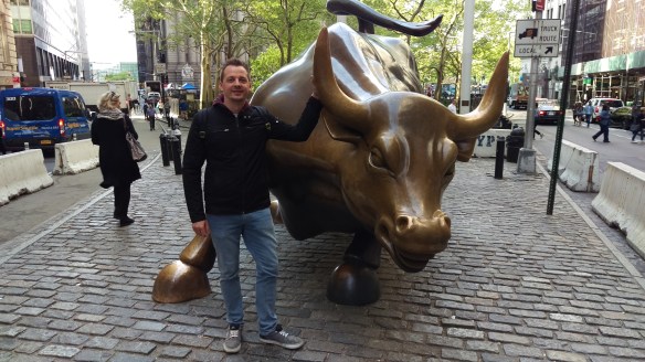 Charging Bull Wall Street New York