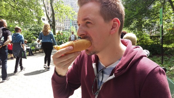 Nathan's Hot Dogs New York Manhattan Central Park